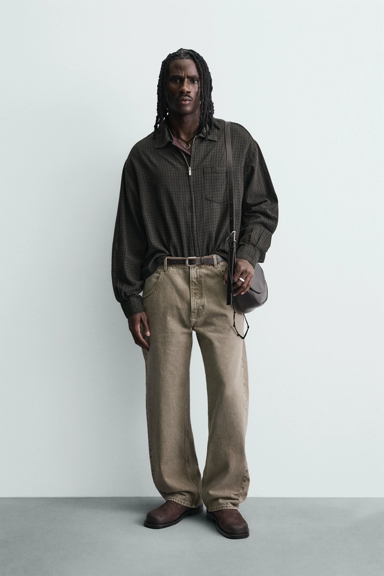 Джинсы свободного кроя