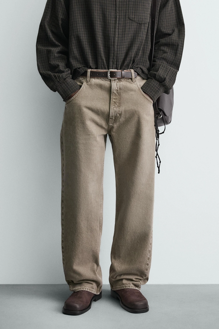 Джинсы свободного кроя