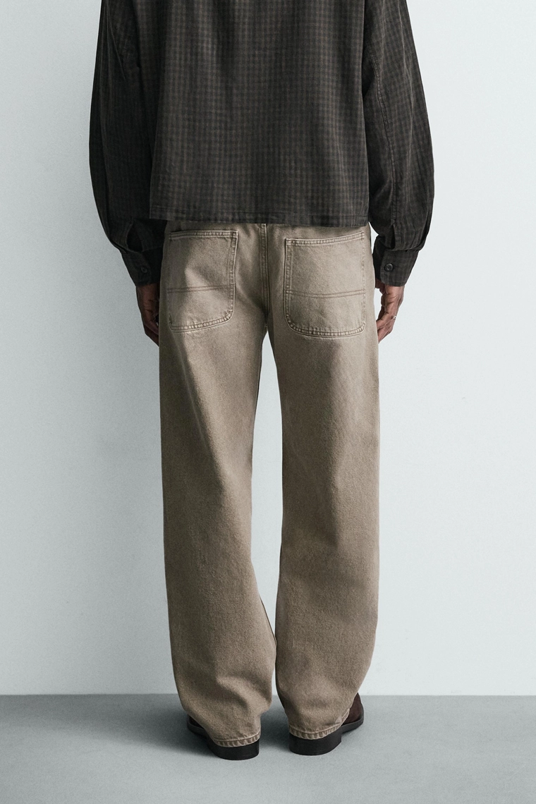 Джинсы свободного кроя