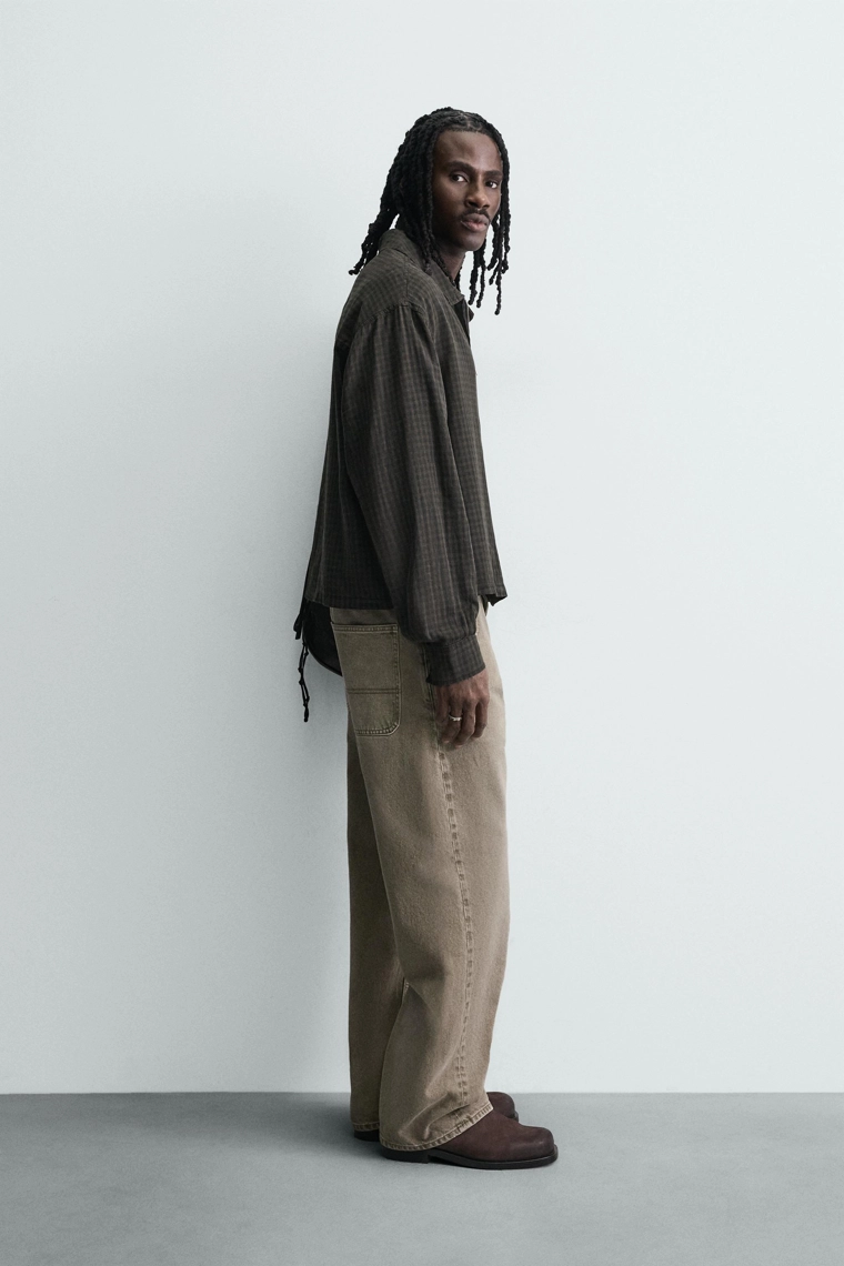 Джинсы свободного кроя