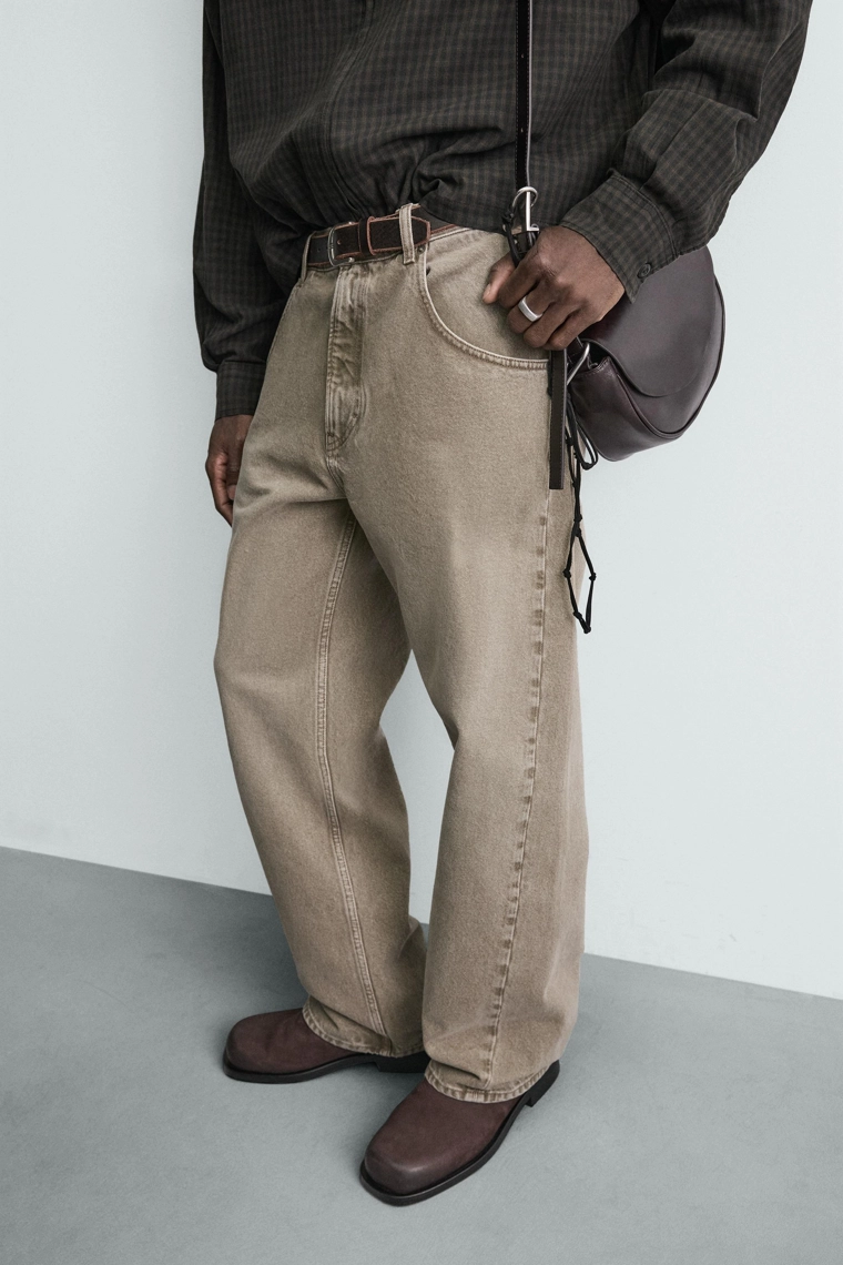 Джинсы свободного кроя