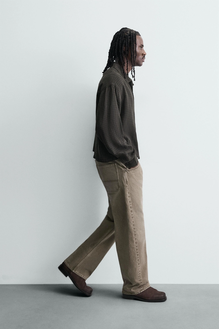 Джинсы свободного кроя