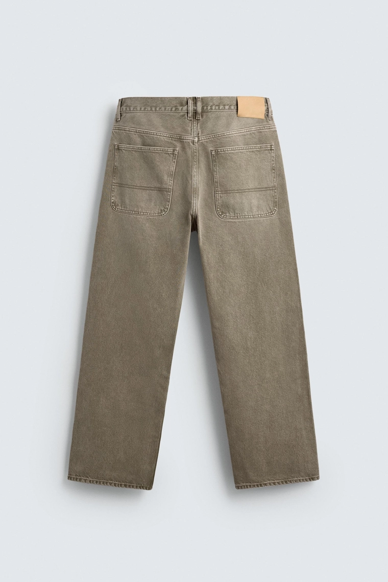 Джинсы свободного кроя