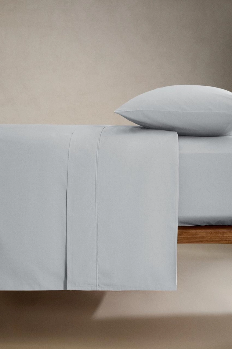 Приталенная простыня percale (300 нитей) высотой 30 см