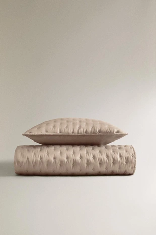 Одеяло ZARA с узлами- Заказать в России