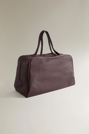 Кожаная сумка для путешествий- Заказать в России