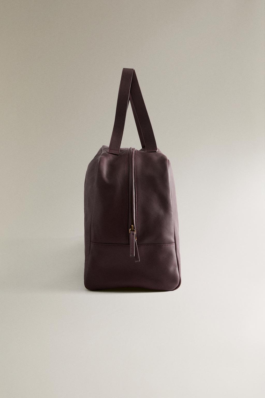 Кожаная сумка для путешествий