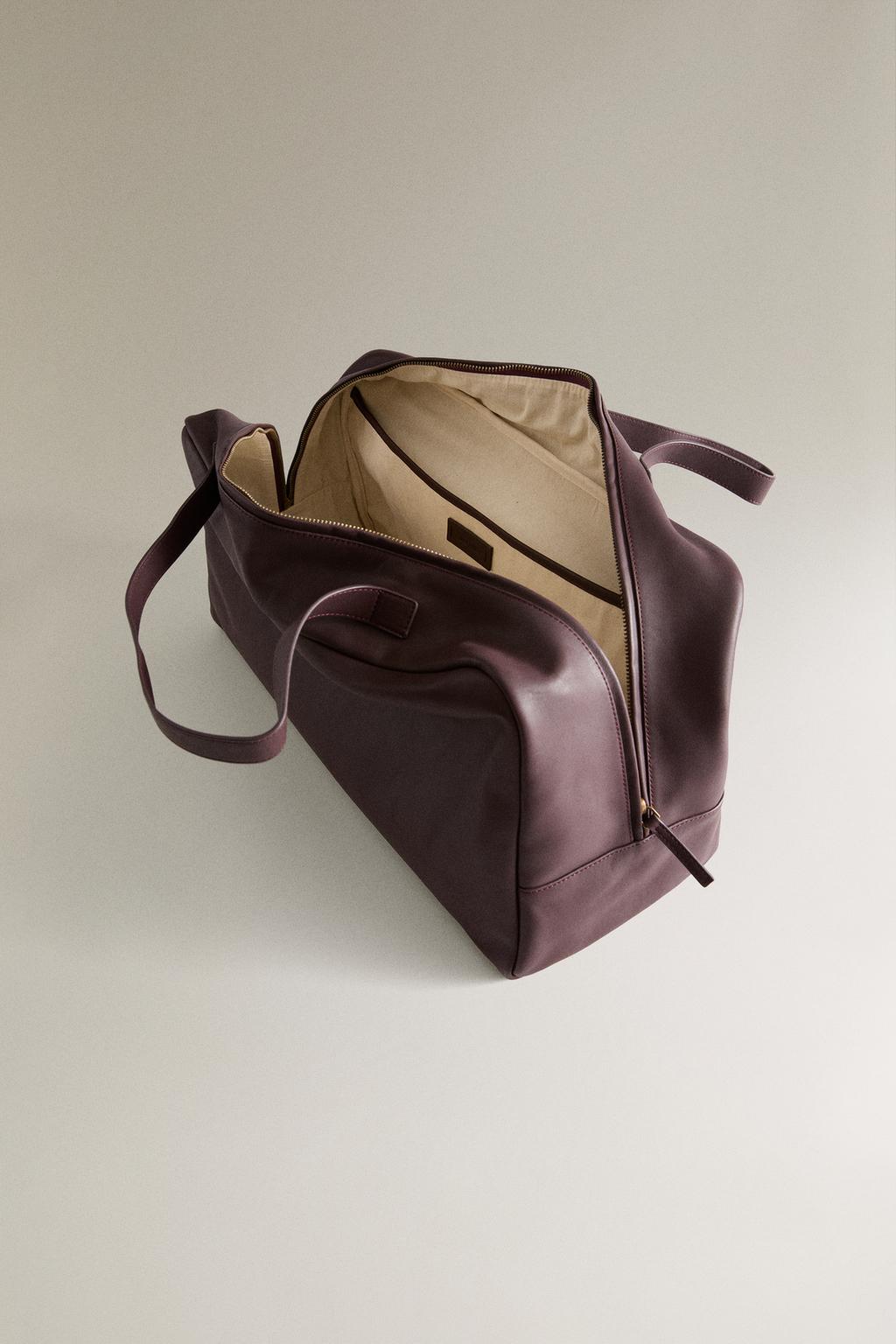 Кожаная сумка для путешествий