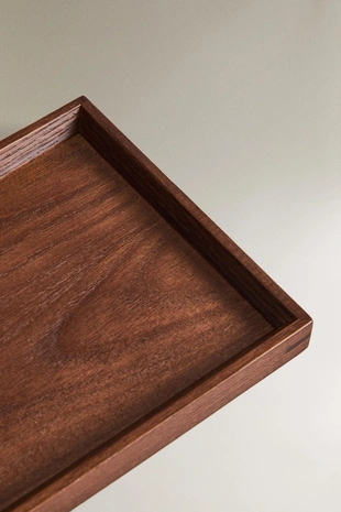 Декоративная деревянная поднос- Заказать в России