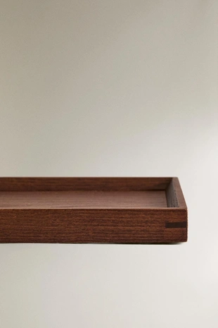 Декоративная деревянная поднос- Заказать в России