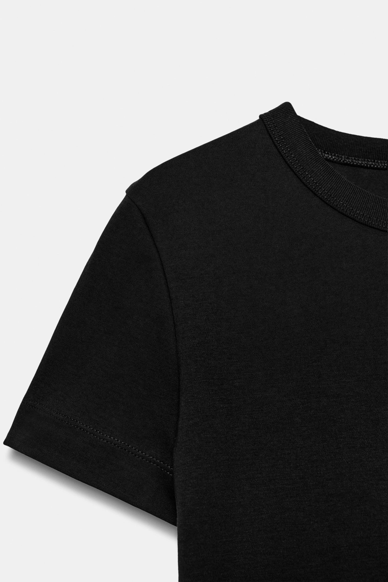 Футболка с коротким рукавом из интерлока