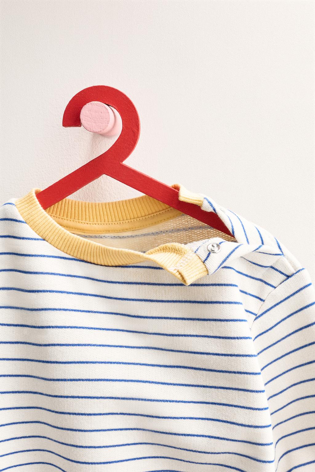 Свитшот в полоску zara timeless