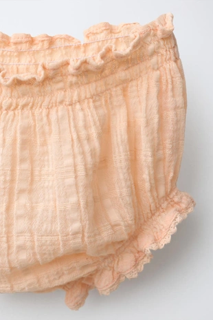 Комплект из блузки и трусов с рельефным узором- Заказать в России