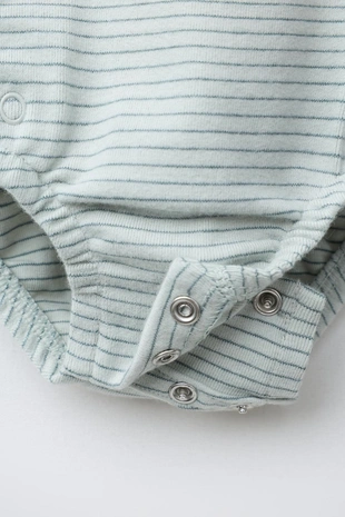 Комплект из боди и брюк-шароваров в полоску- Заказать в России