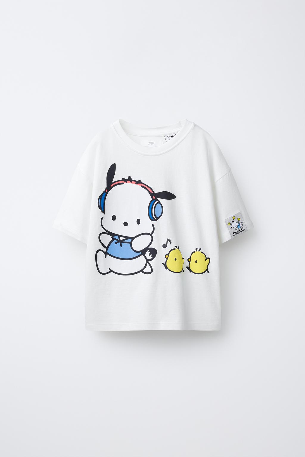 ФУТБОЛКА POCHACCO AND HIS FRIENDS © SANRIO