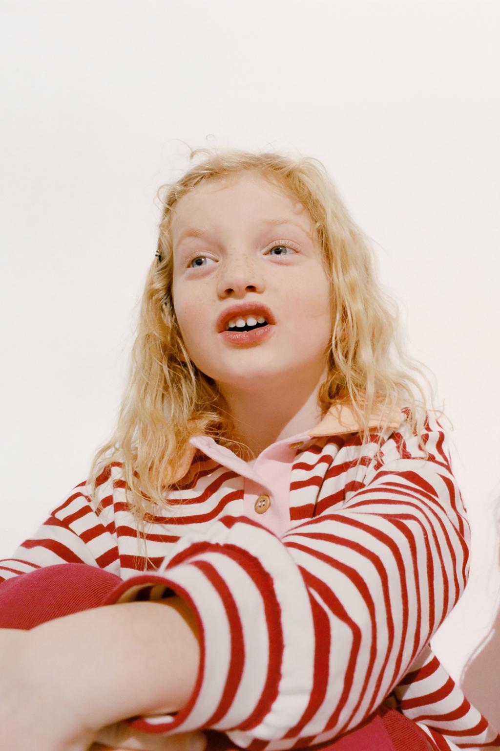 ZARA TIMELESS - ФУТБОЛКА ПОЛО В ПОЛОСКУ