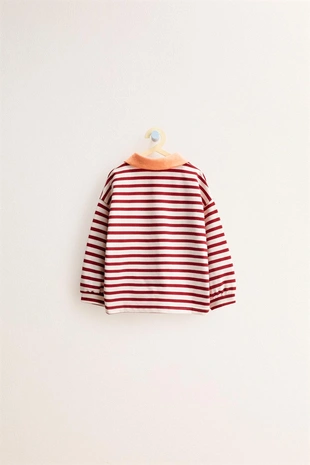 ZARA TIMELESS - футболка поло в полоску- Заказать в России