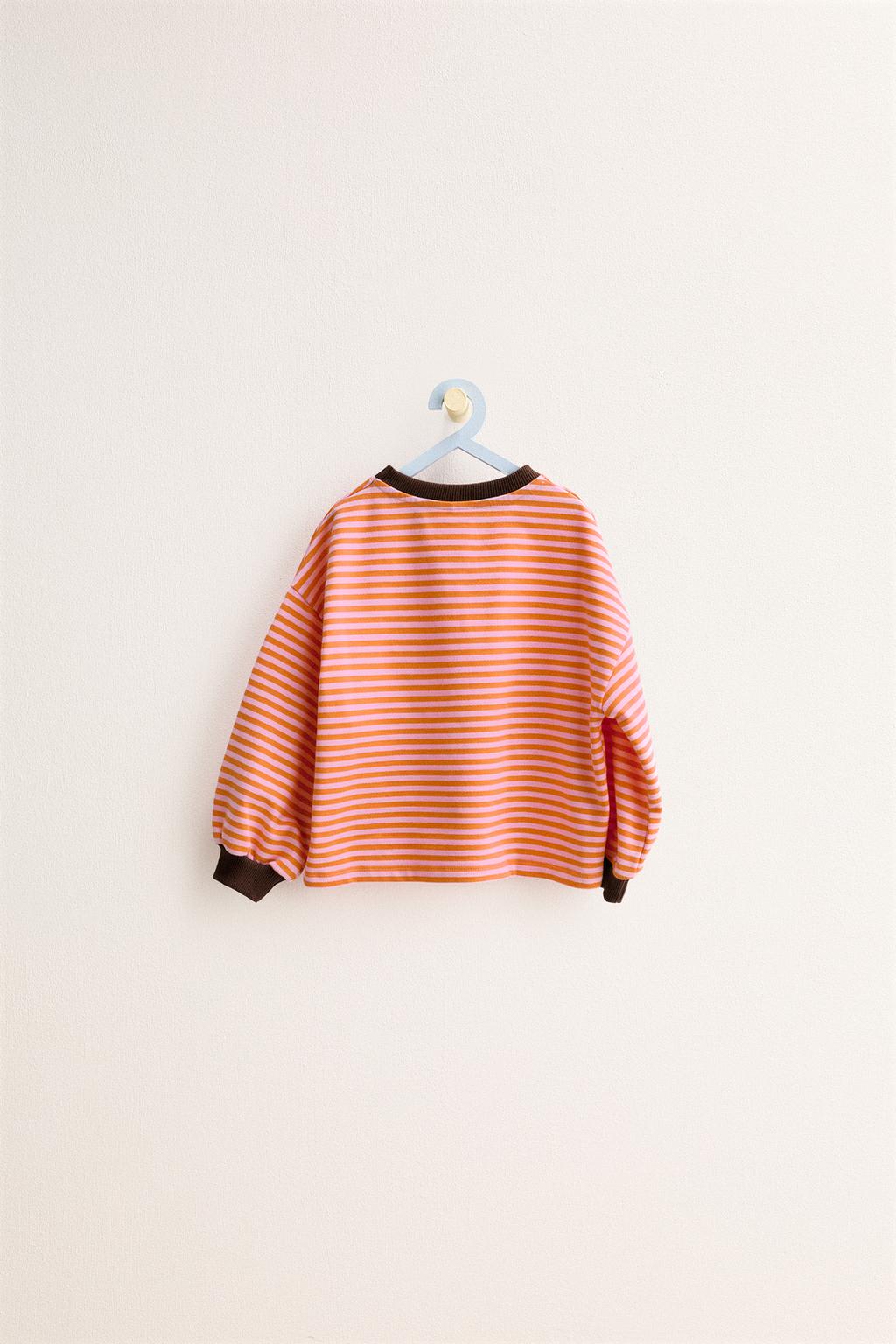 ZARA TIMELESS - ФУТБОЛКА В КОНТРАСТНУЮ ПОЛОСКУ