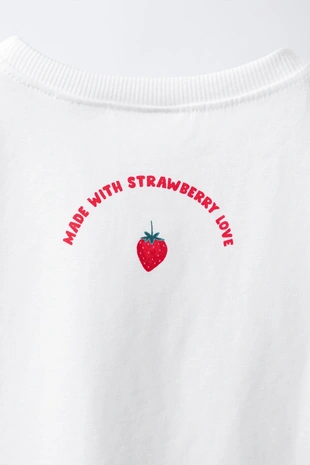 Футболка с принтом «фрукты»- Заказать в России