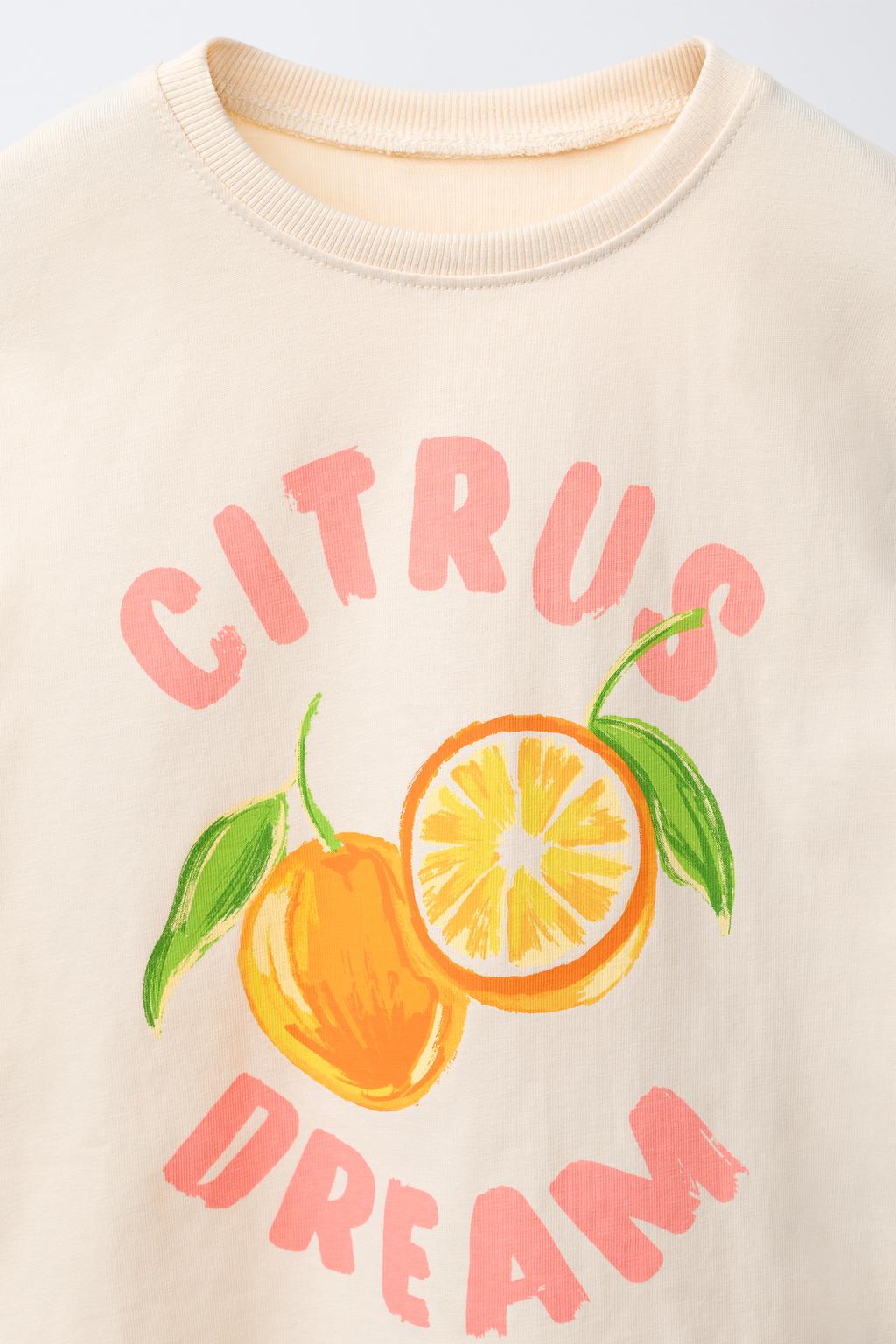 ФУТБОЛКА С ПРИНТОМ «ФРУКТЫ»