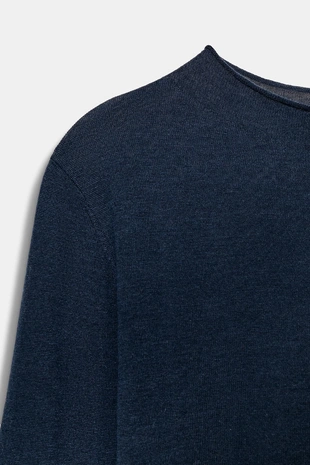 Ультратонкий топ из шерсти и шелка- Заказать в России