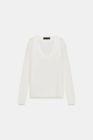 Двойной трикотажный топ- Заказать в России