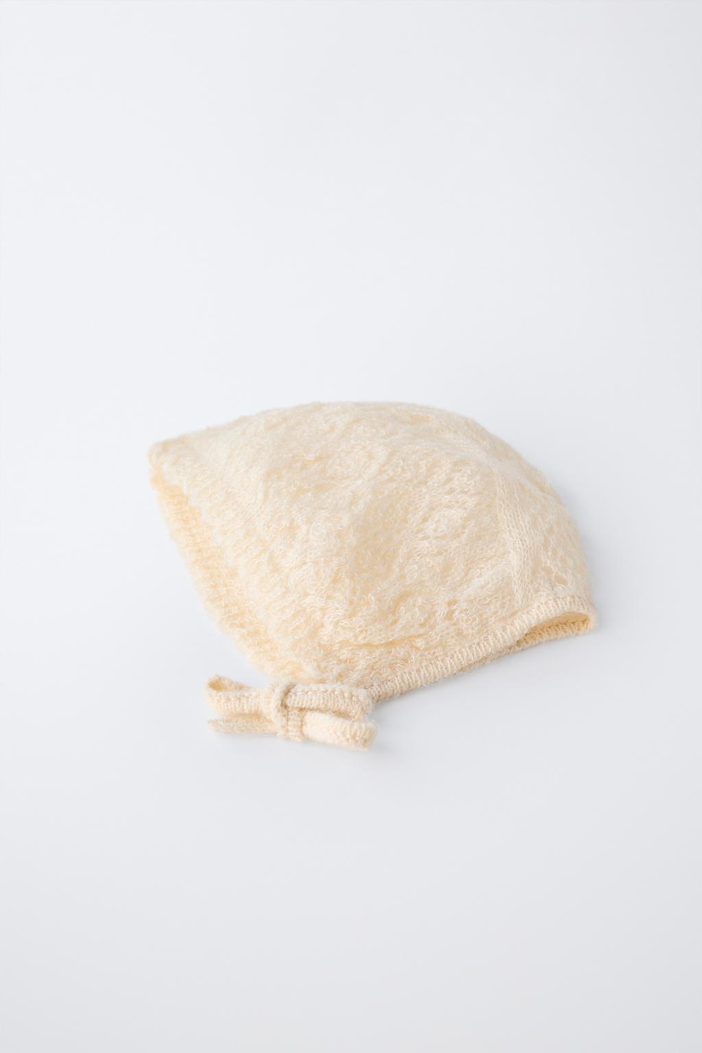 ВЯЗАНЫЙ ЧЕПЧИК АЖУРНОЙ ВЯЗКИ