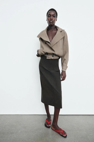 Кожаные сандалии на плоской подошве- Заказать в России