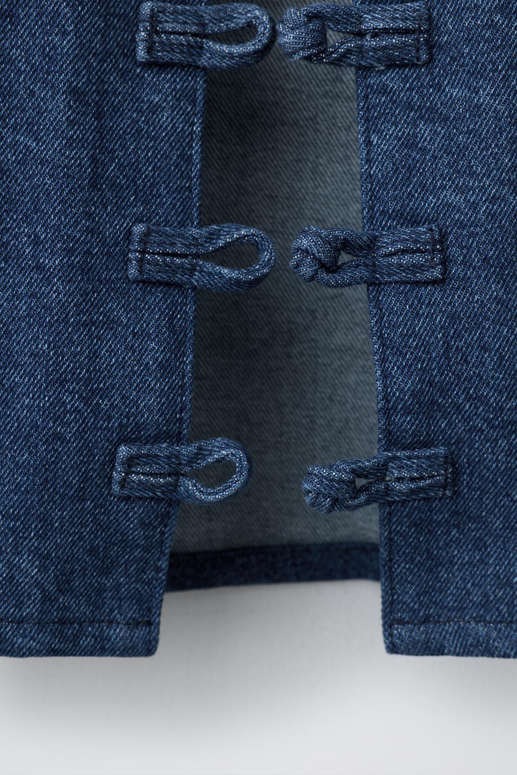 КУРТКА ЭФФЕКТ ДЕНИМ