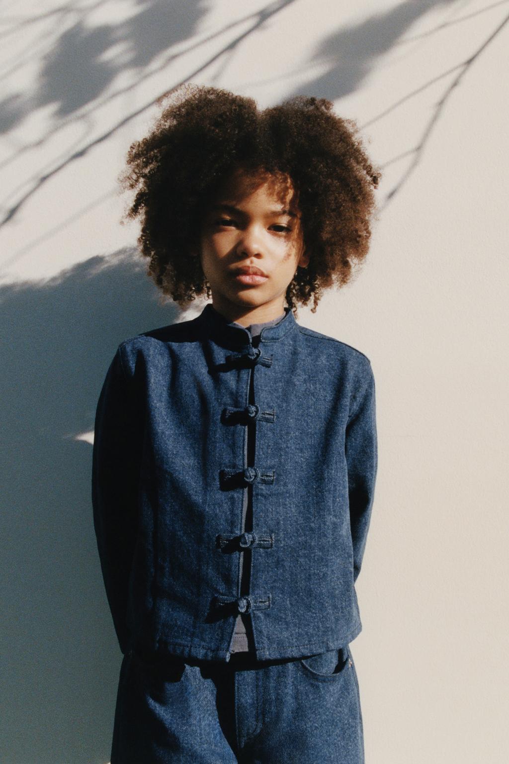 КУРТКА ЭФФЕКТ ДЕНИМ