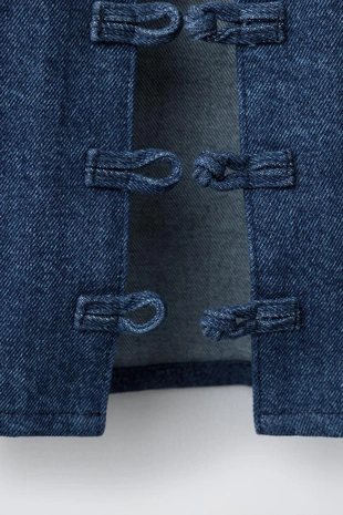 Куртка эффект деним- Заказать в России