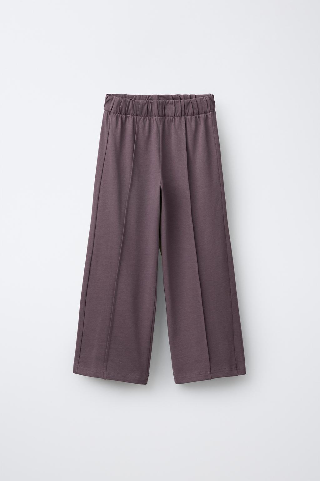 КОМПЛЕКТ ИЗ ФУТБОЛКИ И БРЮК КЮЛОТ HEAVY WEIGHT С ДЕКОРАТИВНЫМИ ШВАМИ