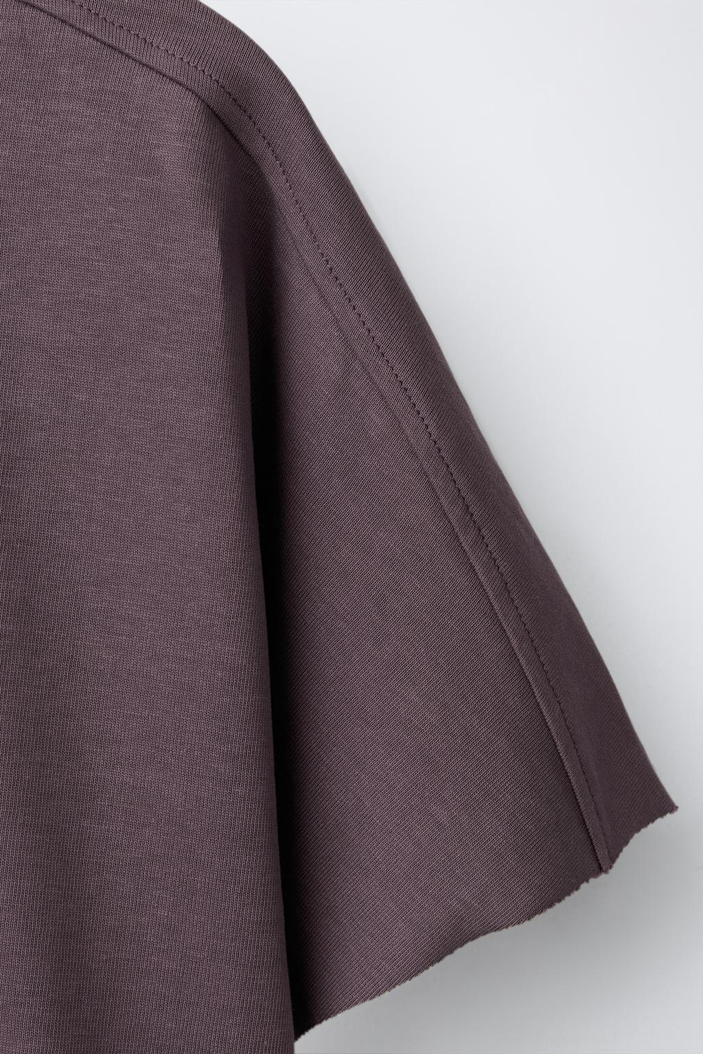 КОМПЛЕКТ ИЗ ФУТБОЛКИ И БРЮК КЮЛОТ HEAVY WEIGHT С ДЕКОРАТИВНЫМИ ШВАМИ