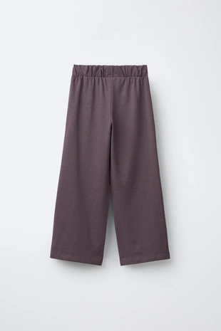 Комплект из футболки и брюк кюлот HEAVY WEIGHT с декоративными швами- Заказать в России