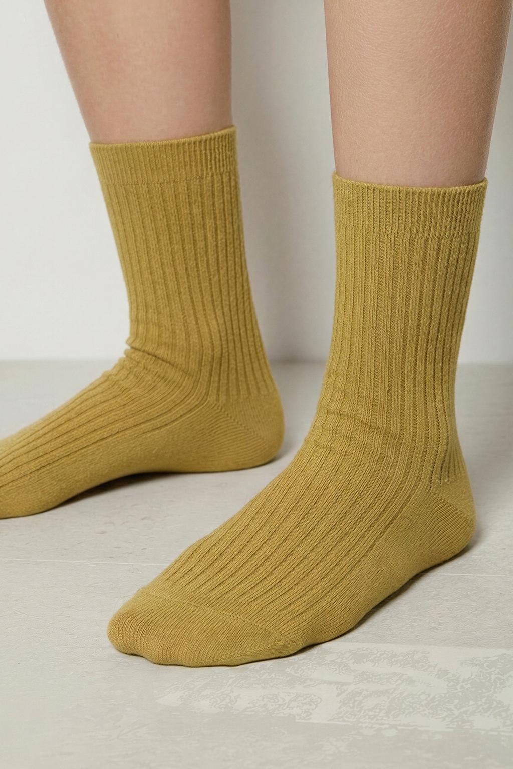 НАБОР ИЗ ДВУХ ПАР НОСКОВ В РУБЧИК