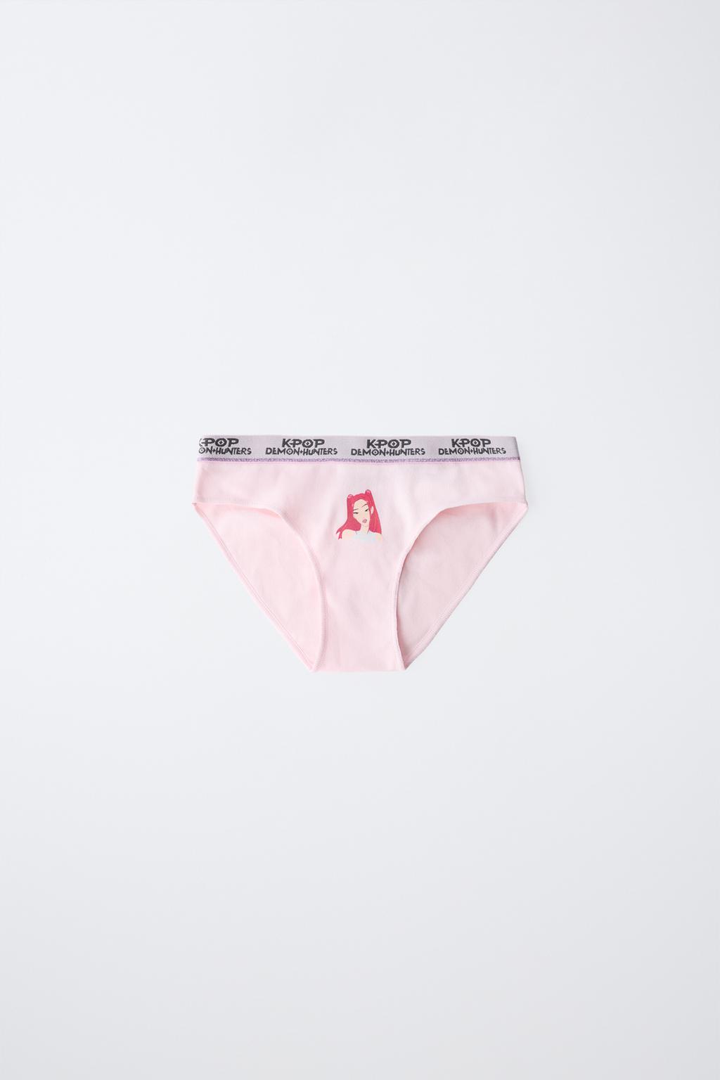 6-14 ЛЕТ/НАБОР ИЗ ТРЕХ ТРУСОВ KPOP DEMON HUNTERS™ NETFLIX ©