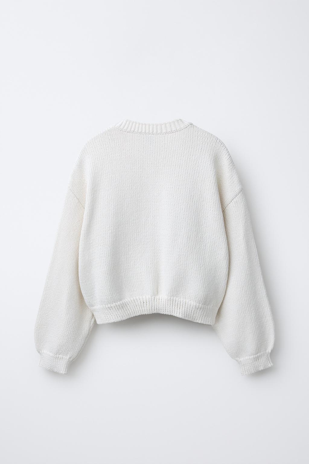 КАРДИГАН С ОБЪЕМНЫМИ РУКАВАМИ