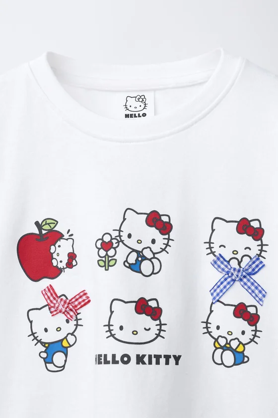 6-14 ЛЕТ/ПИЖАМА С ПРИНТОМ HELLO KITTY © SANRIO