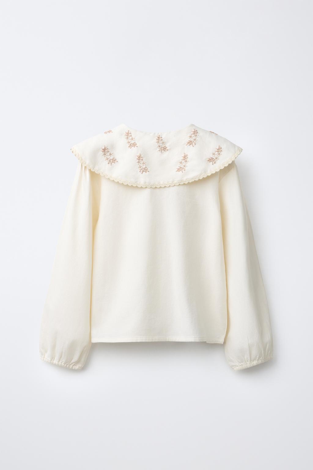 6-14 ЛЕТ/ ПИЖАМА С ВЫШИТЫМИ ЦВЕТАМИ