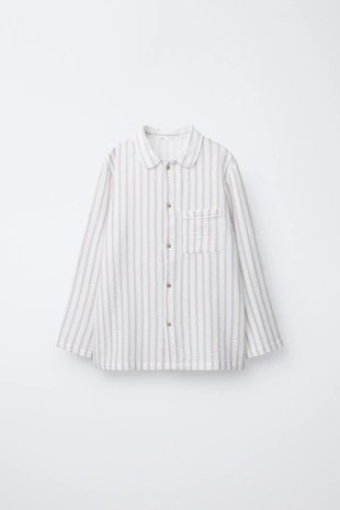 6-14 лет/пижама в полоску с текстурой- Заказать в России