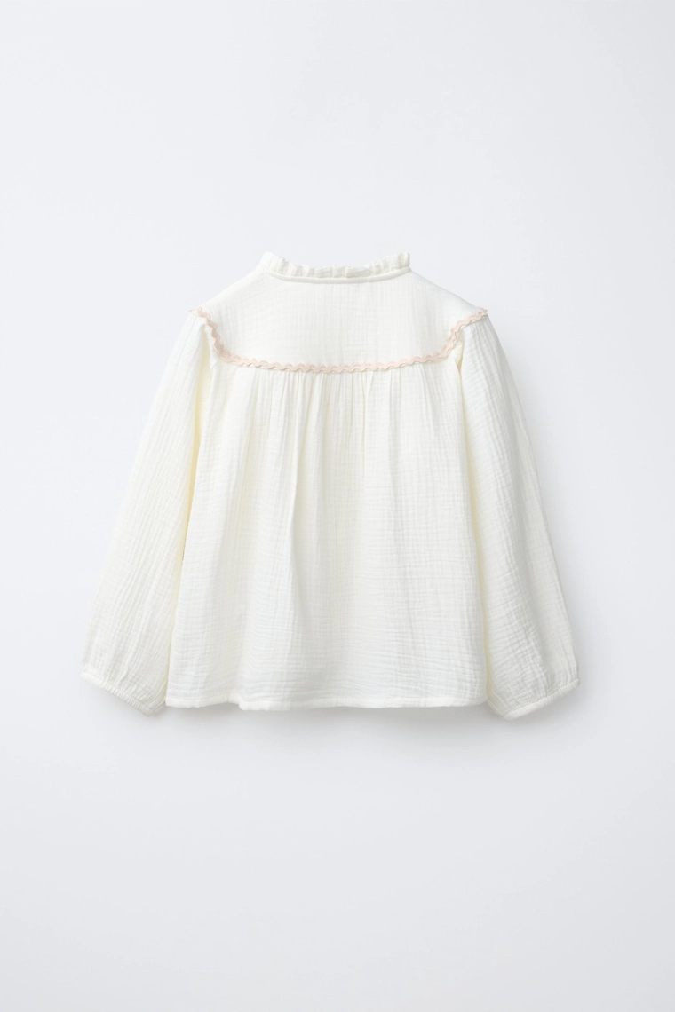 Пижама с текстурой волны контрастного цвета для возраста 6-14 лет