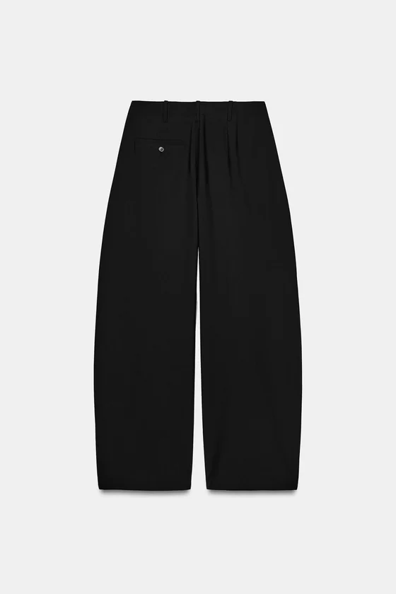 БРЮКИ  С ЗАЩИПАМИ — коллекция Zara «ZW»
