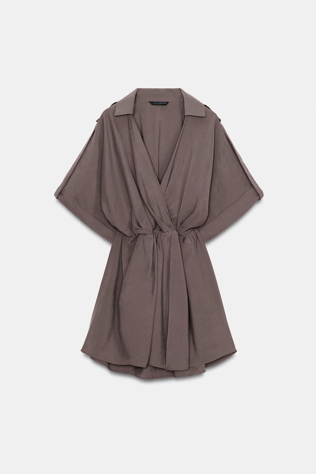 КОРОТКОЕ ПЛАТЬЕ НА ЗАПАХ