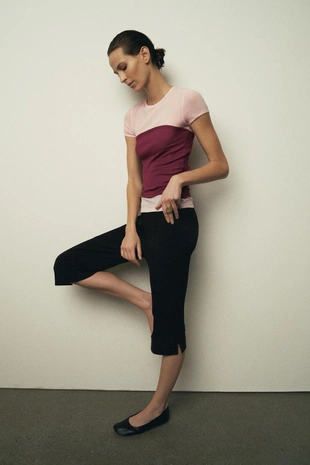 Футболка из хлопка SUPIMA® с двойным эффектом- Заказать в России