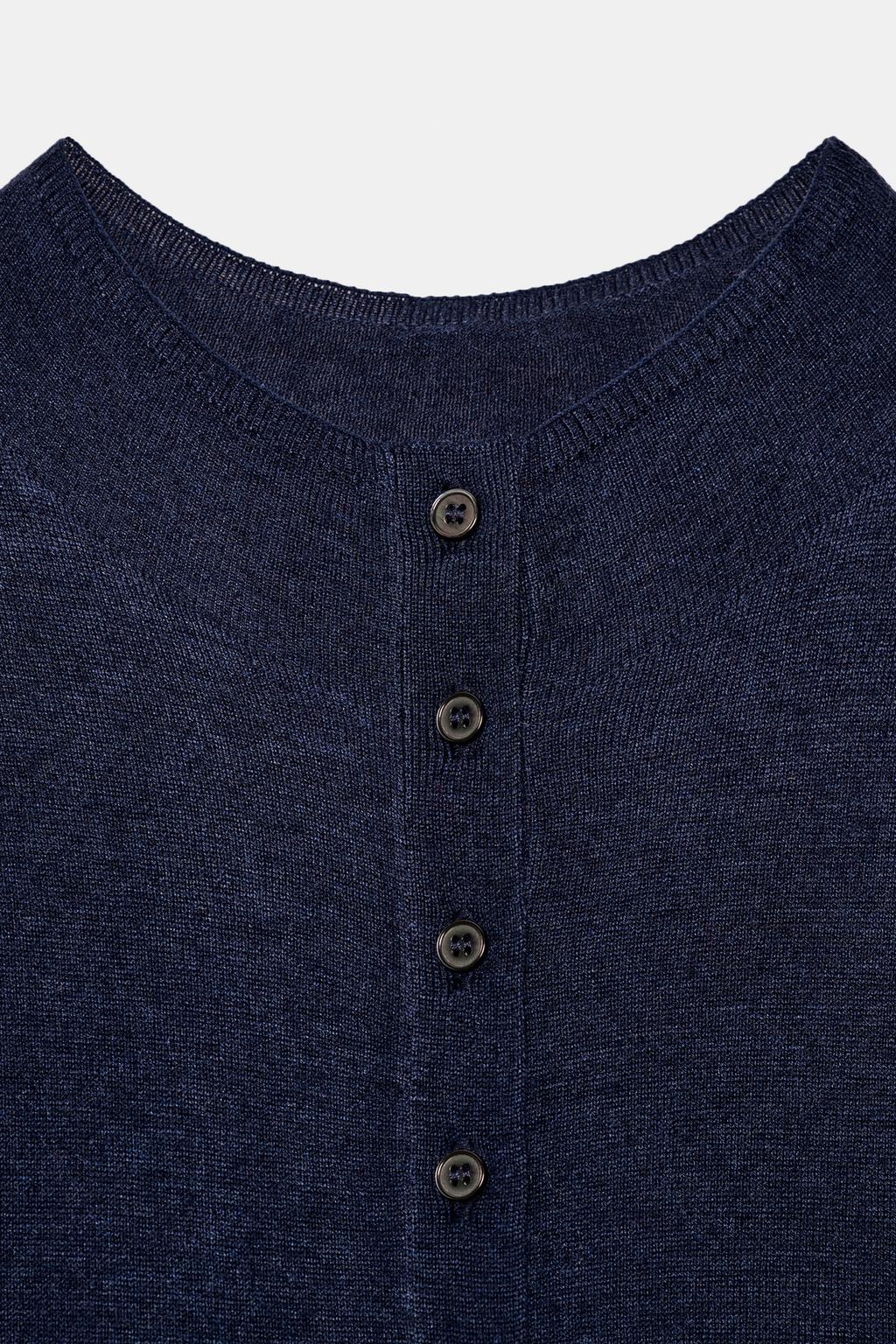 КАРДИГАН ИЗ СВЕРХТОНКОГО ТРИКОТАЖА