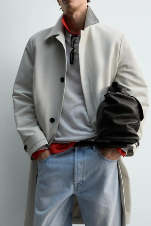 Тренч RELAXED FIT - LIMITED EDITION- Заказать в России