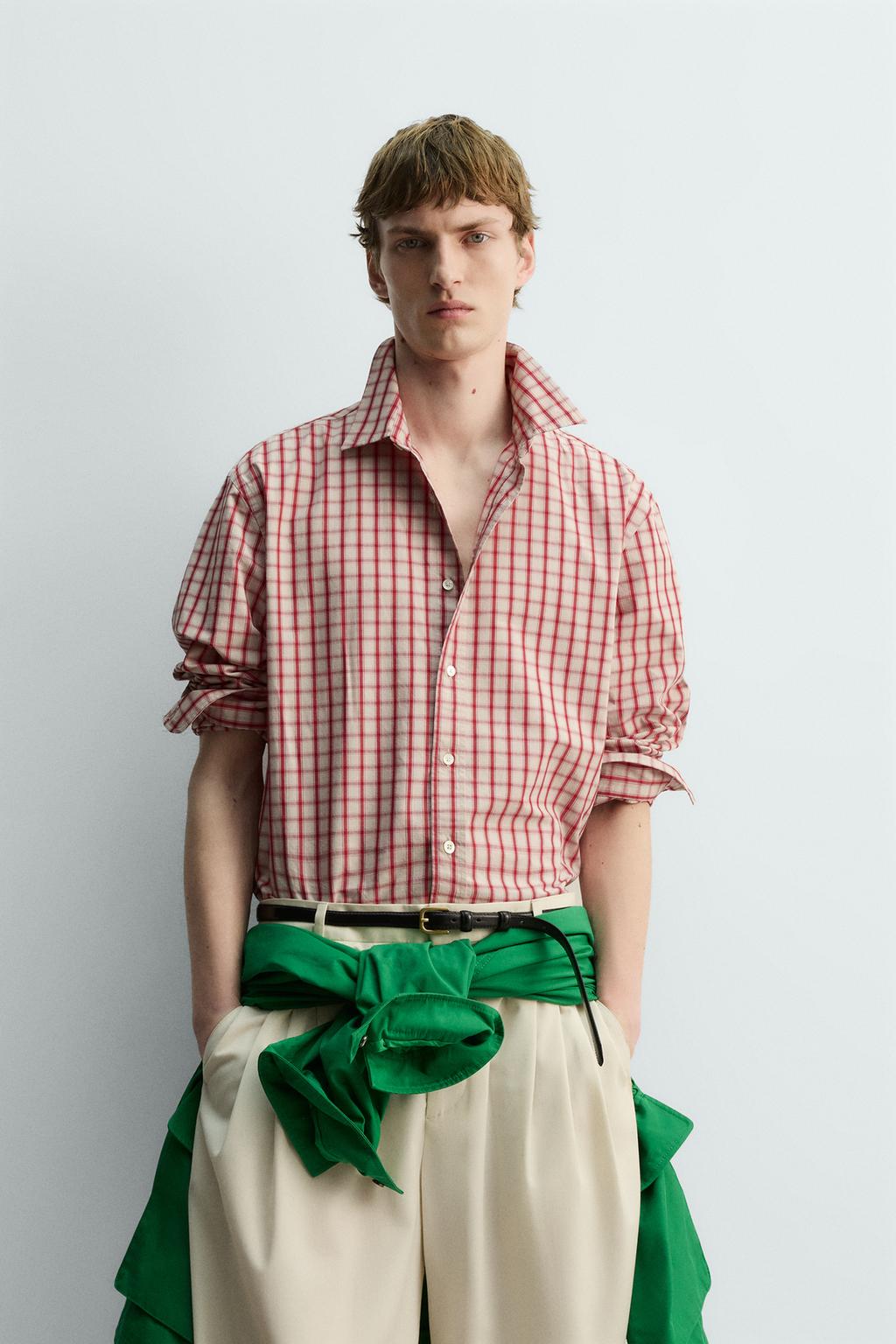 РУБАШКА RELAXED FIT В КЛЕТКУ — LIMITED EDITION