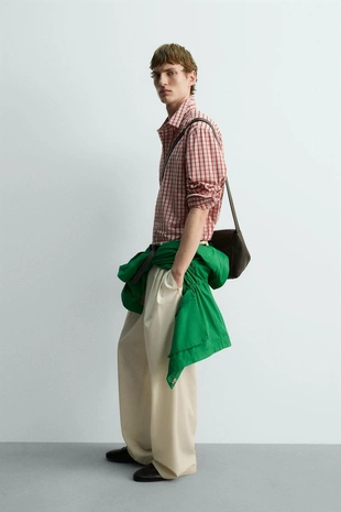 Рубашка RELAXED FIT в клетку — LIMITED EDITION- Заказать в России