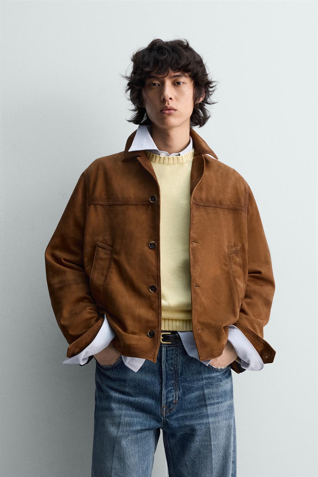 ЗАМШЕВАЯ КУРТКА СВОБОДНОГО КРОЯ — LIMITED EDITION