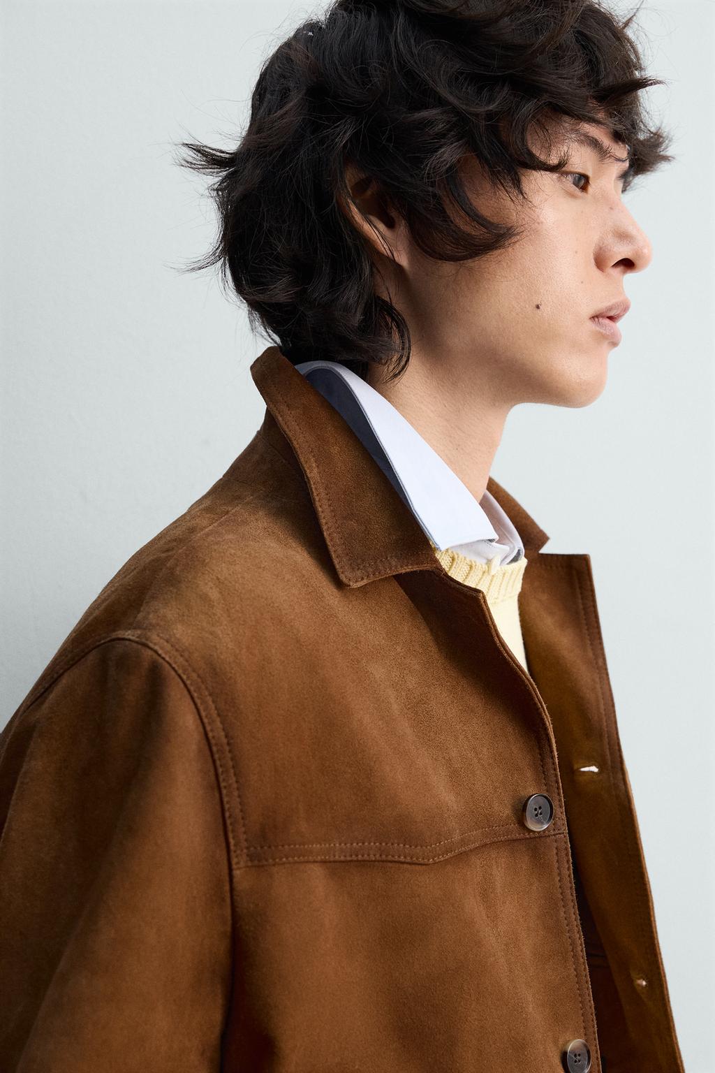 ЗАМШЕВАЯ КУРТКА СВОБОДНОГО КРОЯ — LIMITED EDITION